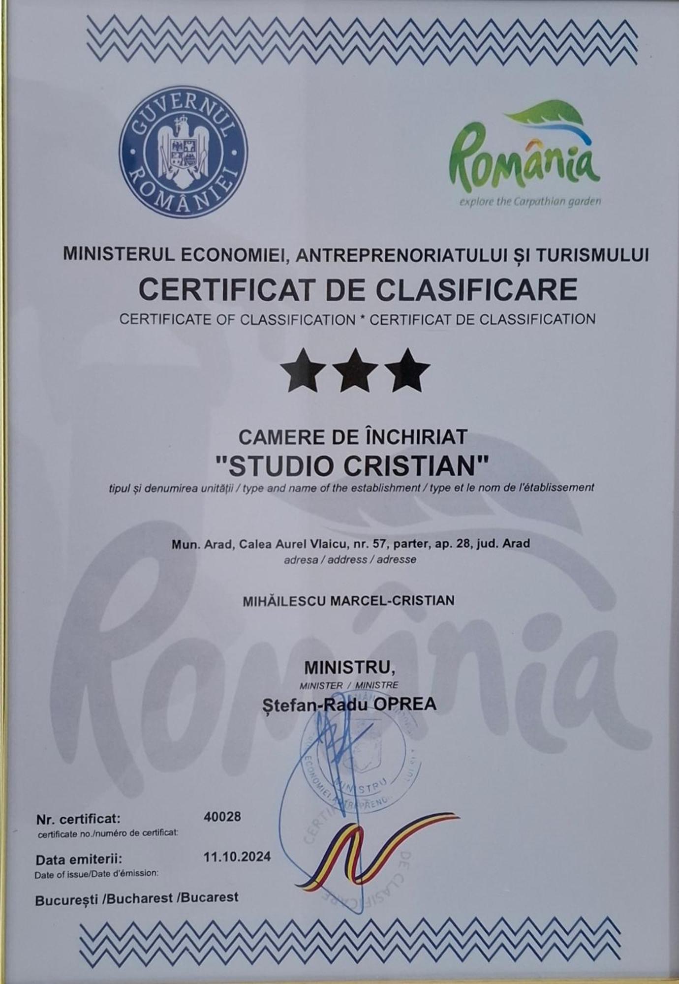 Studio Cristian Arad Exteriér fotografie
